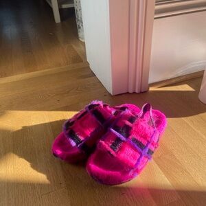 Pink UGG slippers
